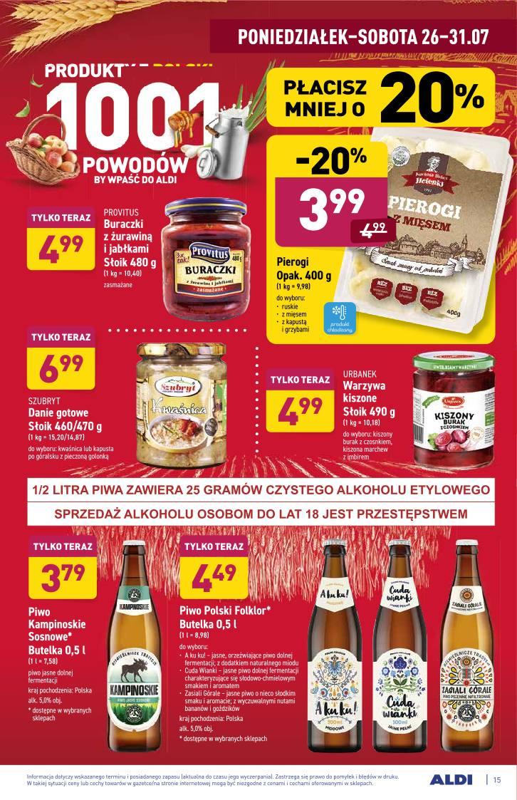 Gazetka promocyjna ALDI str. 15