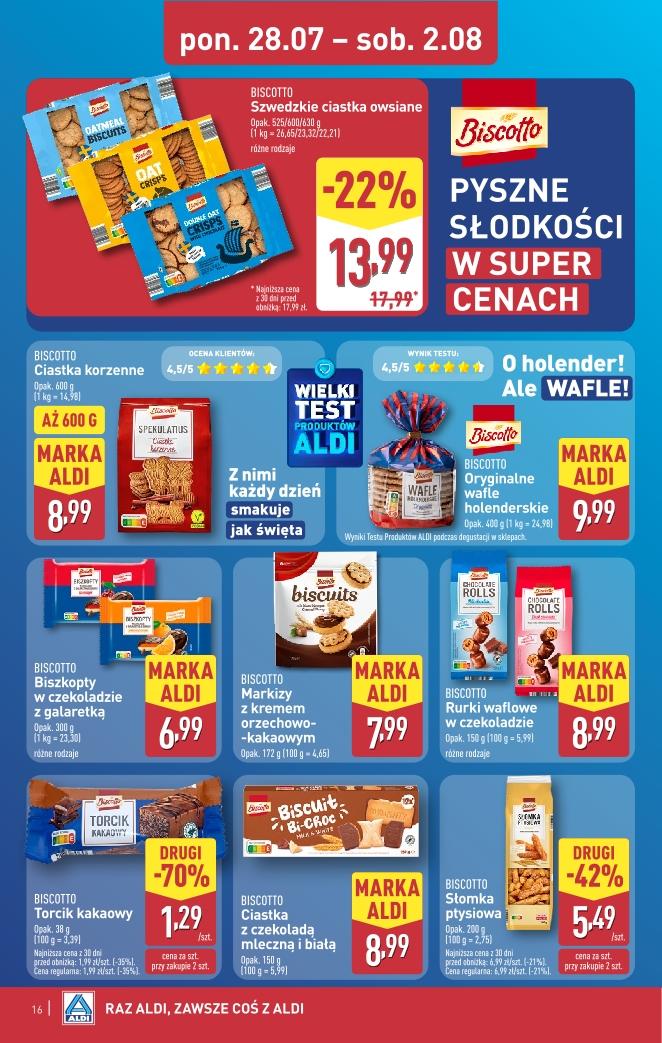 Gazetka promocyjna ALDI str. 16