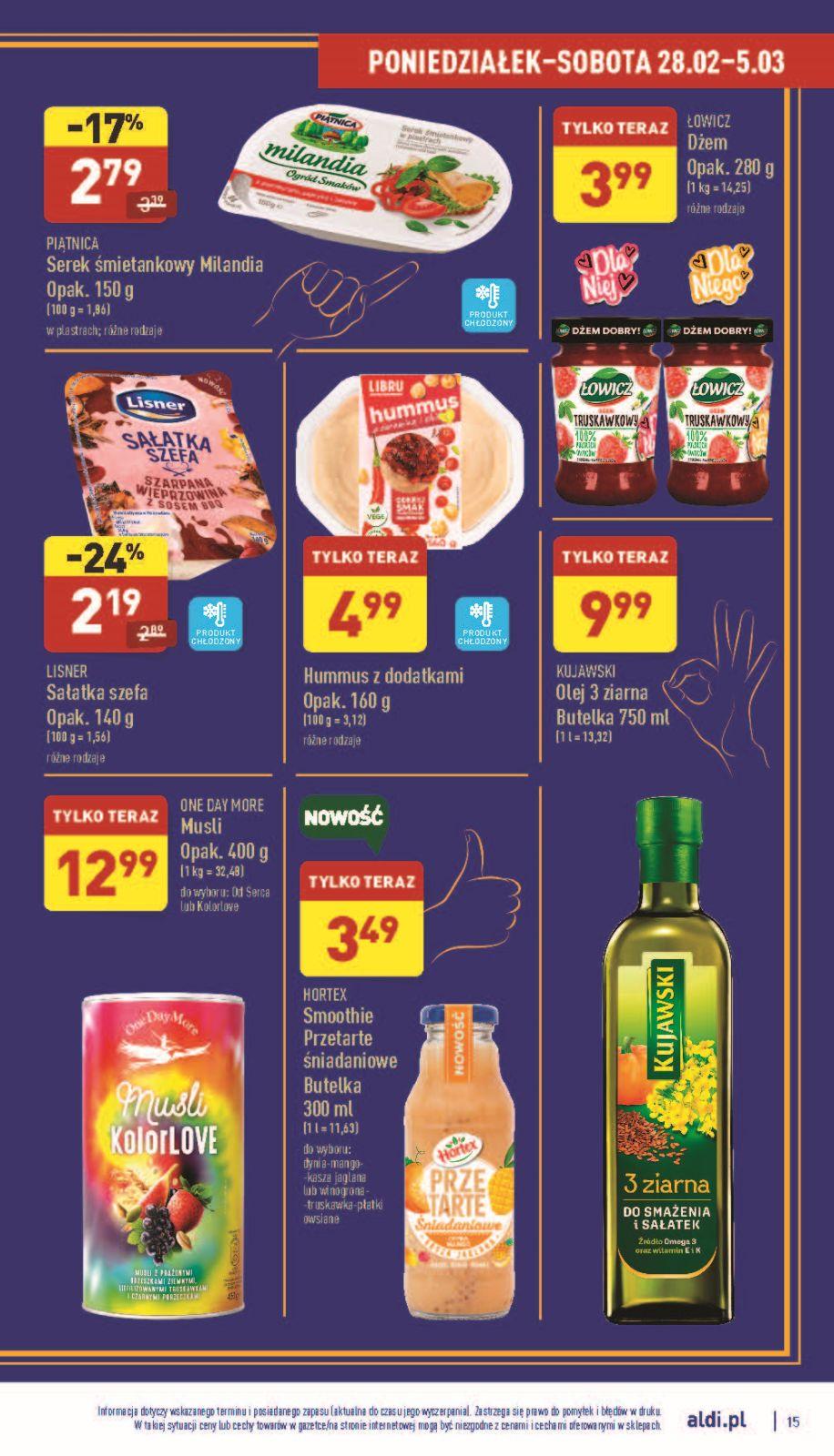 Gazetka promocyjna ALDI str. 15