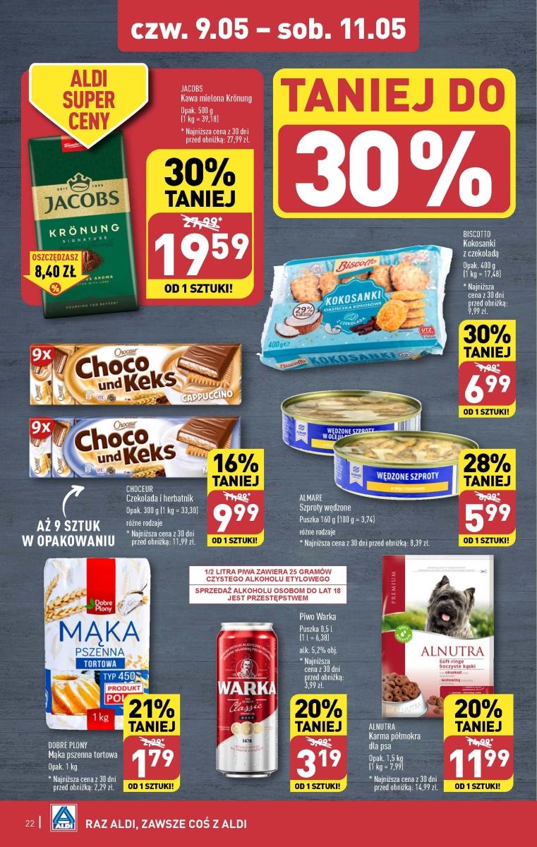 Gazetka promocyjna ALDI str. 22
