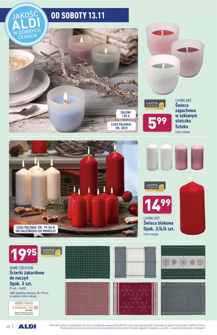 Gazetka promocyjna ALDI str. 40