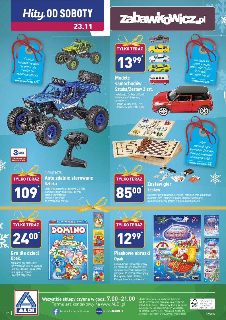 Gazetka promocyjna ALDI str. 36