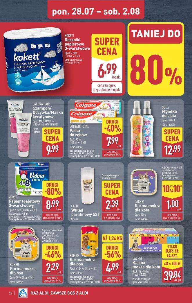 Gazetka promocyjna ALDI str. 22