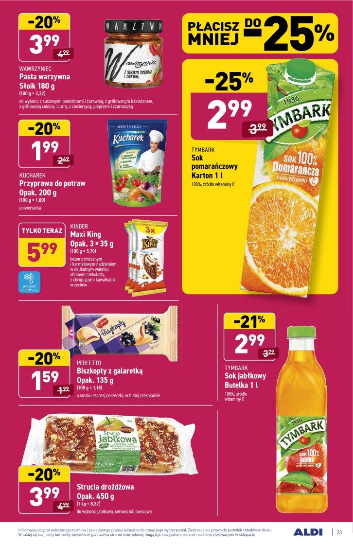 Gazetka promocyjna ALDI str. 23