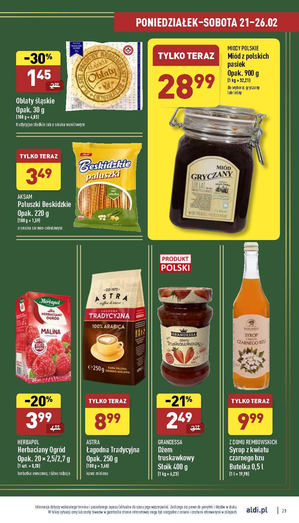 Gazetka promocyjna ALDI str. 21
