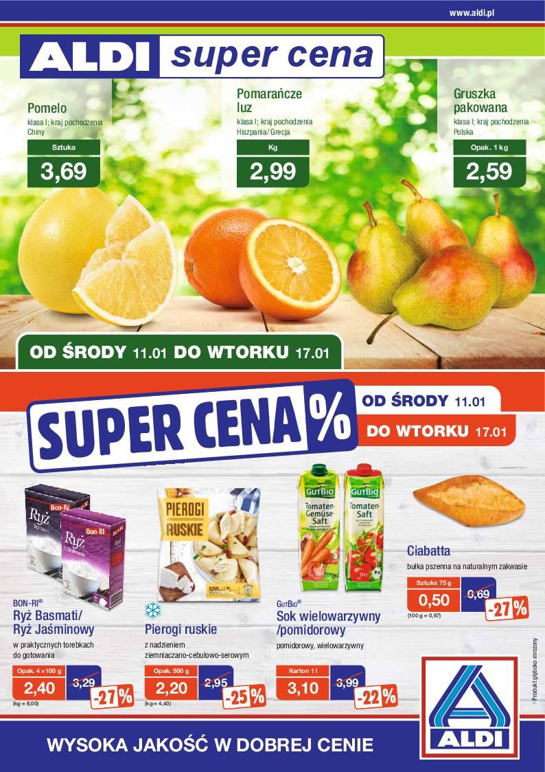 Gazetka promocyjna ALDI str. 1