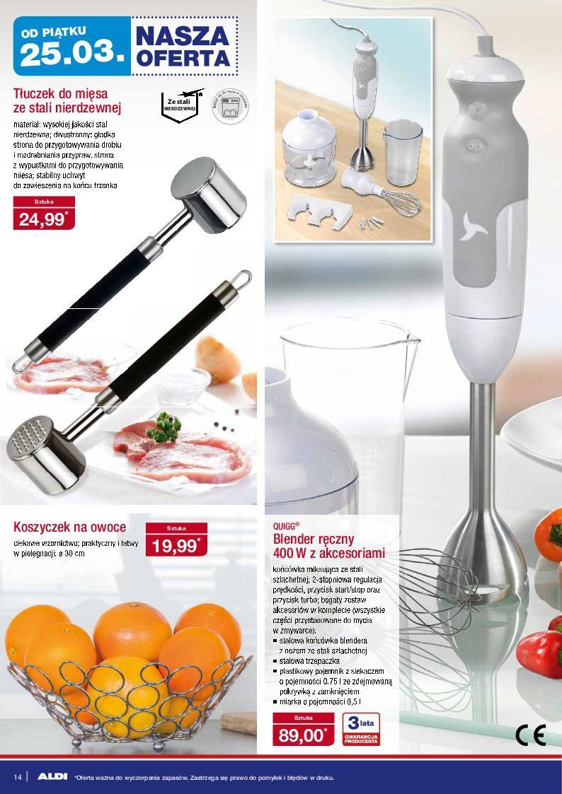 Gazetka promocyjna ALDI str. 14