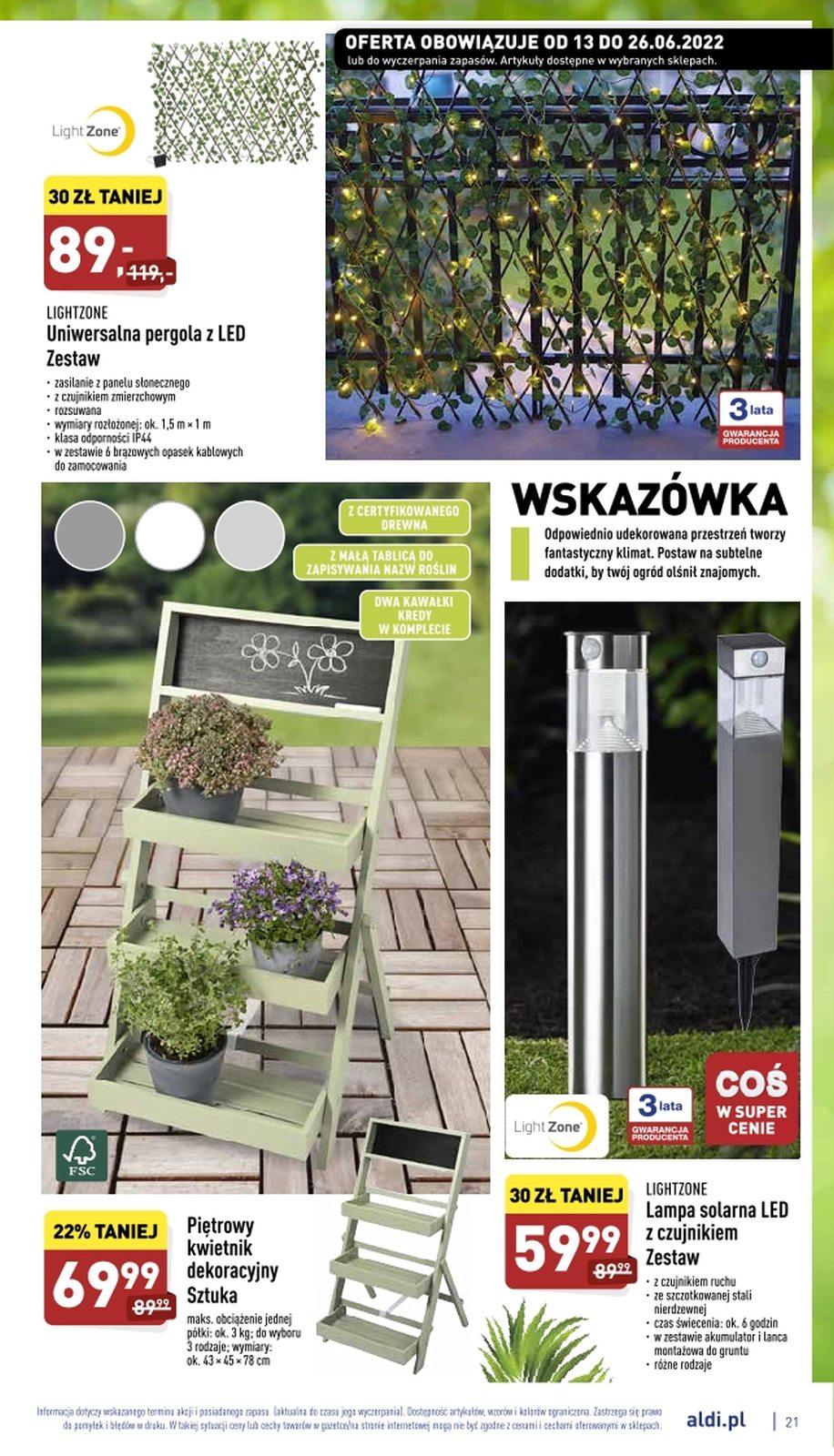 Gazetka promocyjna ALDI str. 21