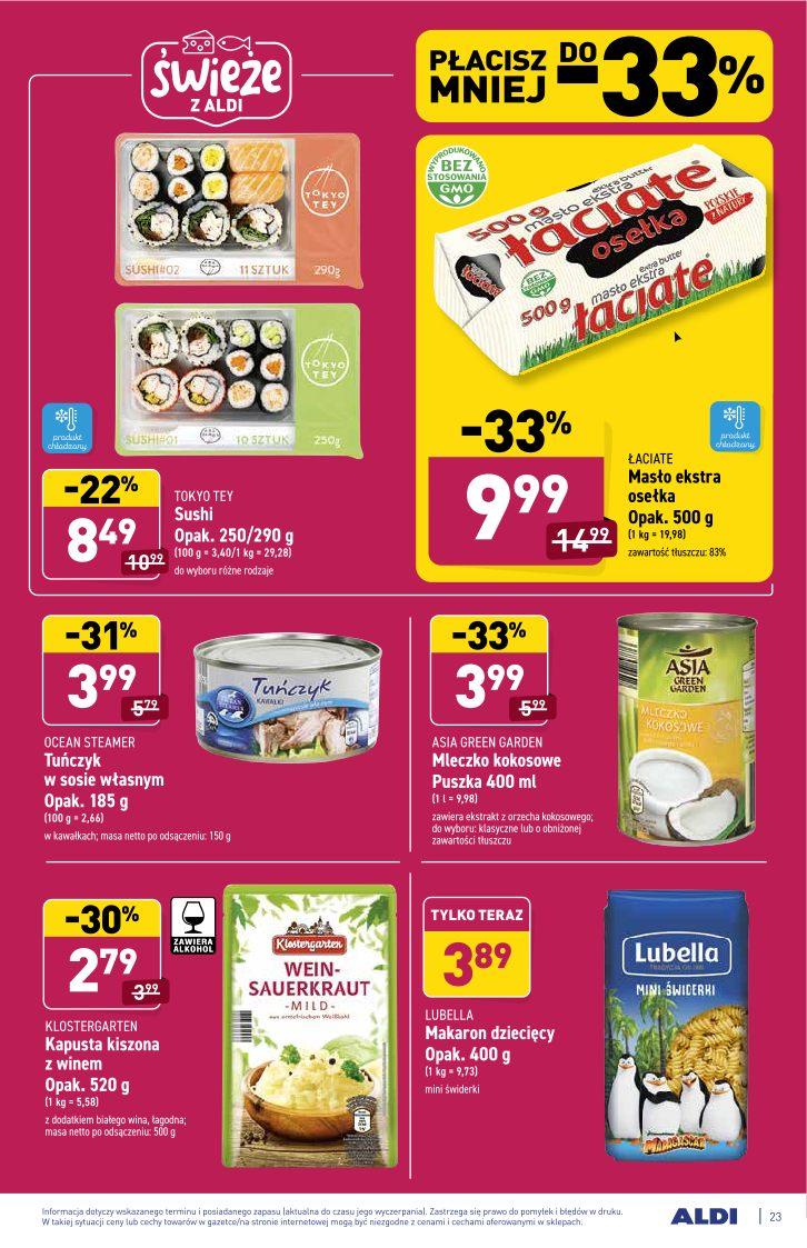 Gazetka promocyjna ALDI str. 23