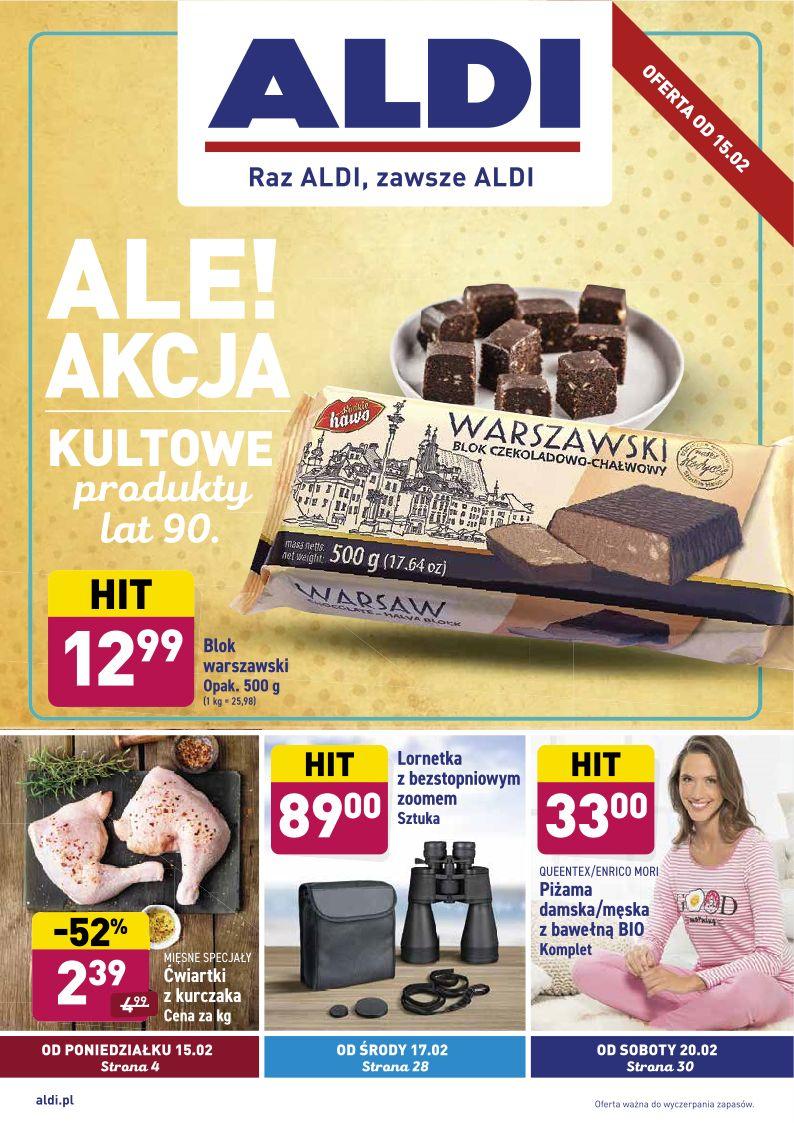 Gazetka promocyjna ALDI str. 1