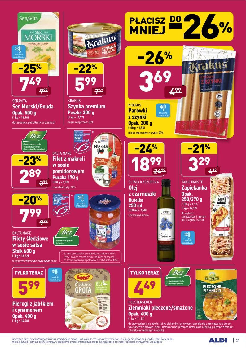 Gazetka promocyjna ALDI str. 21