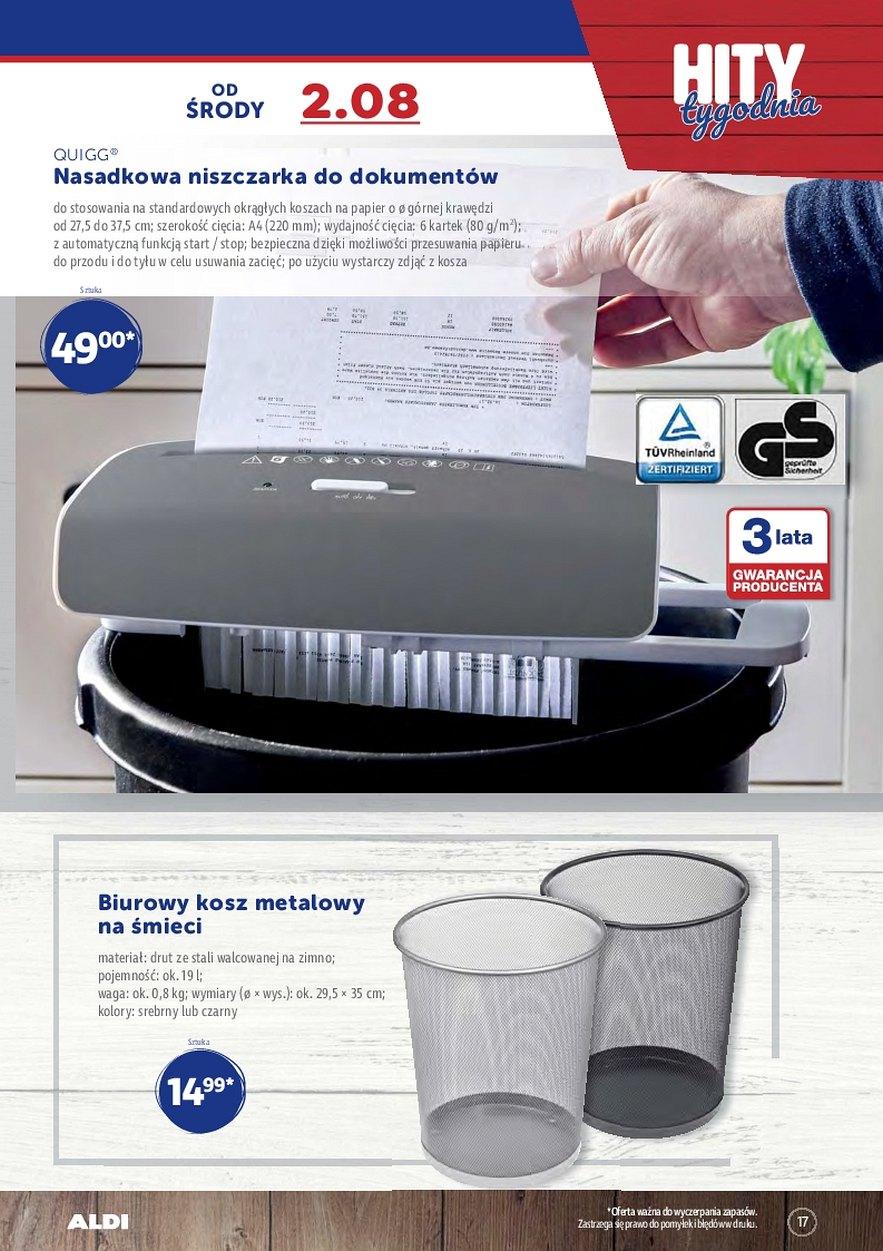 Gazetka promocyjna ALDI str. 17