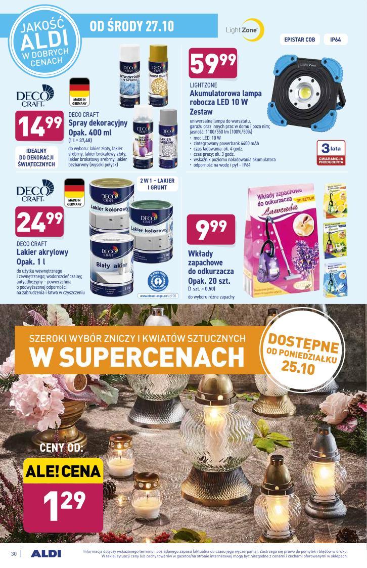 Gazetka promocyjna ALDI str. 30