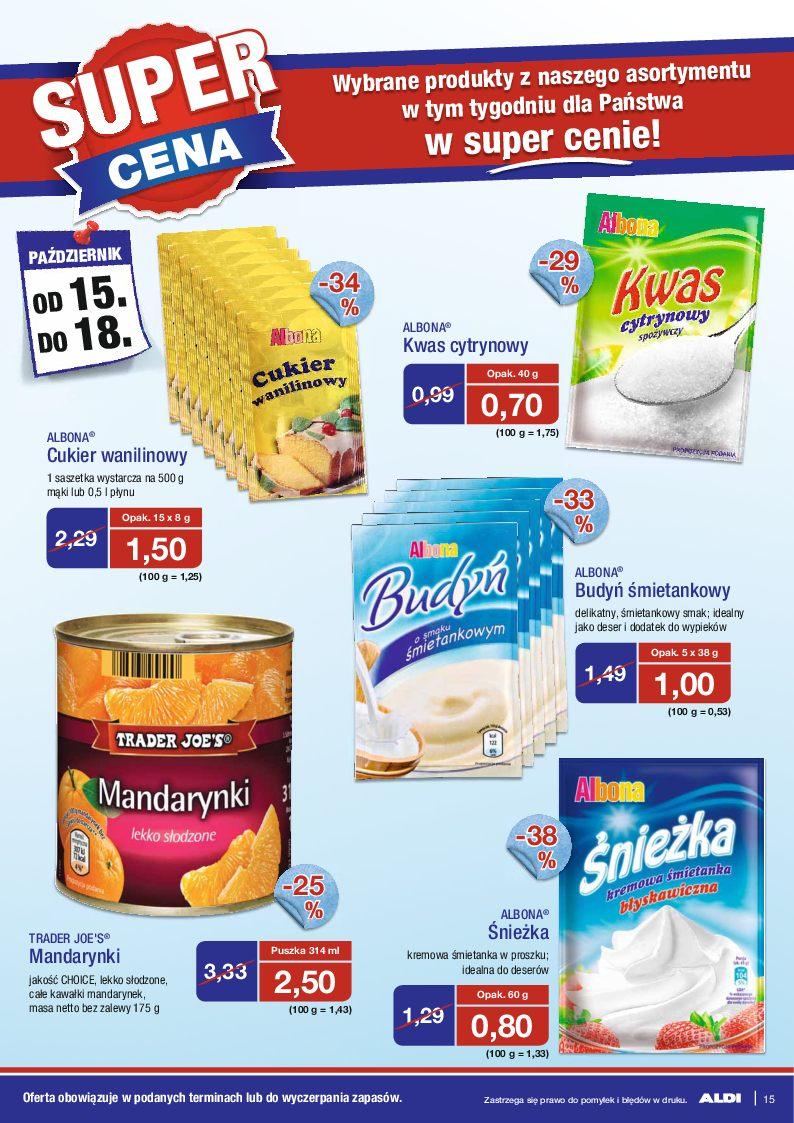 Gazetka promocyjna ALDI str. 15