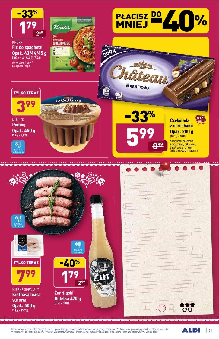 Gazetka promocyjna ALDI str. 31