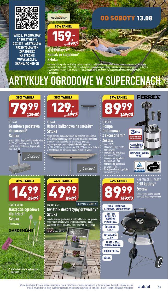 Gazetka promocyjna ALDI str. 39