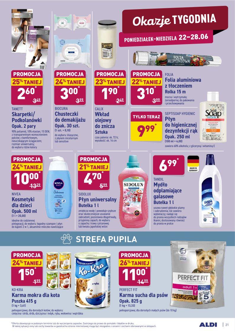 Gazetka promocyjna ALDI str. 21
