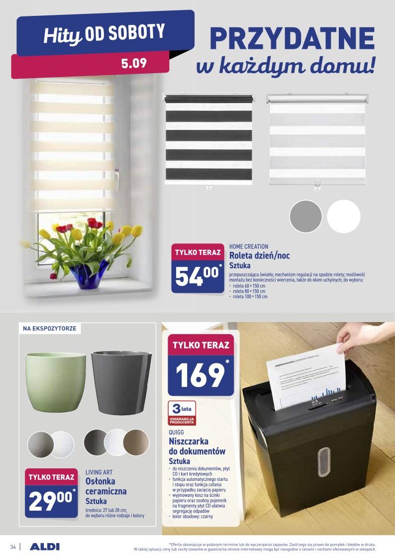 Gazetka promocyjna ALDI str. 34