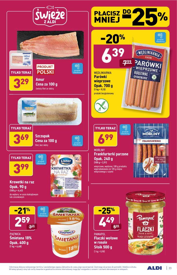 Gazetka promocyjna ALDI str. 23