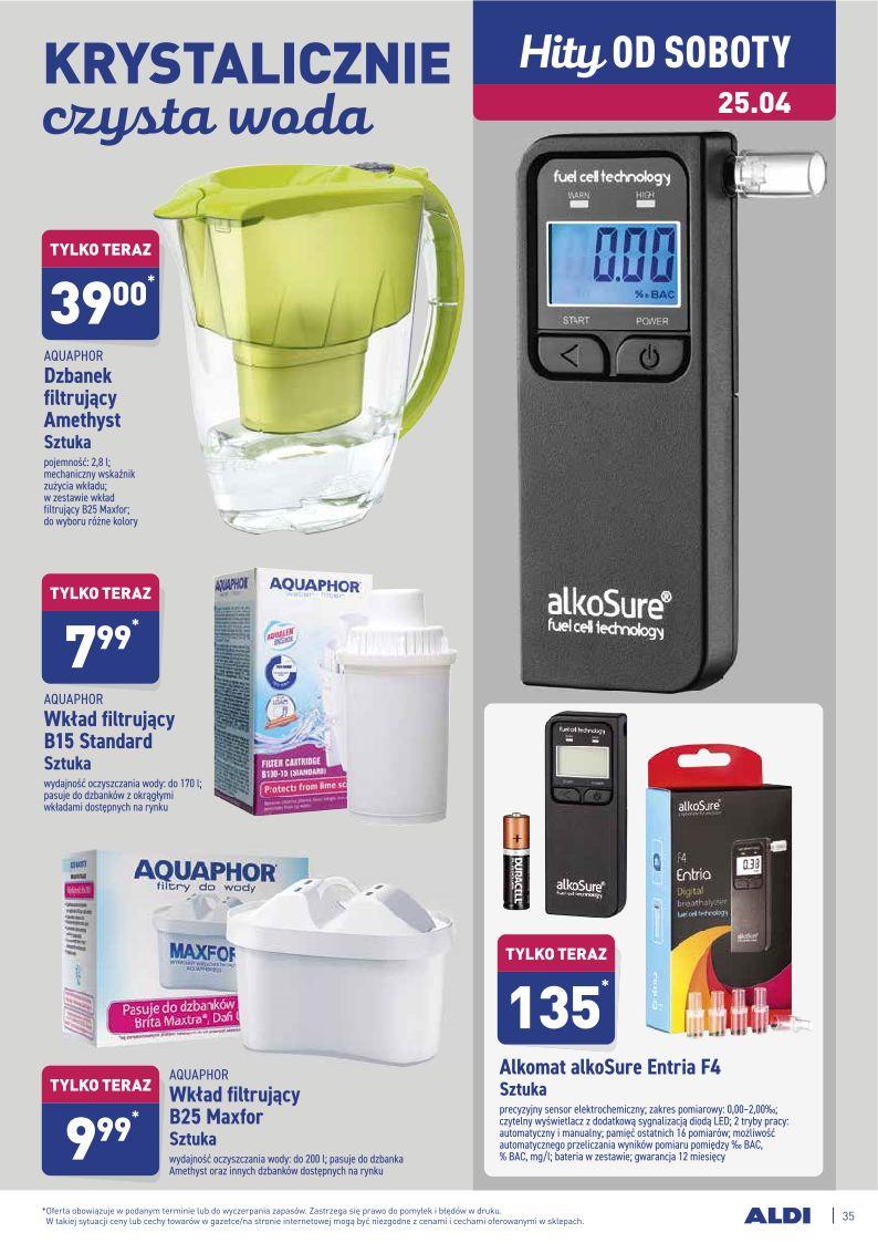 Gazetka promocyjna ALDI str. 35