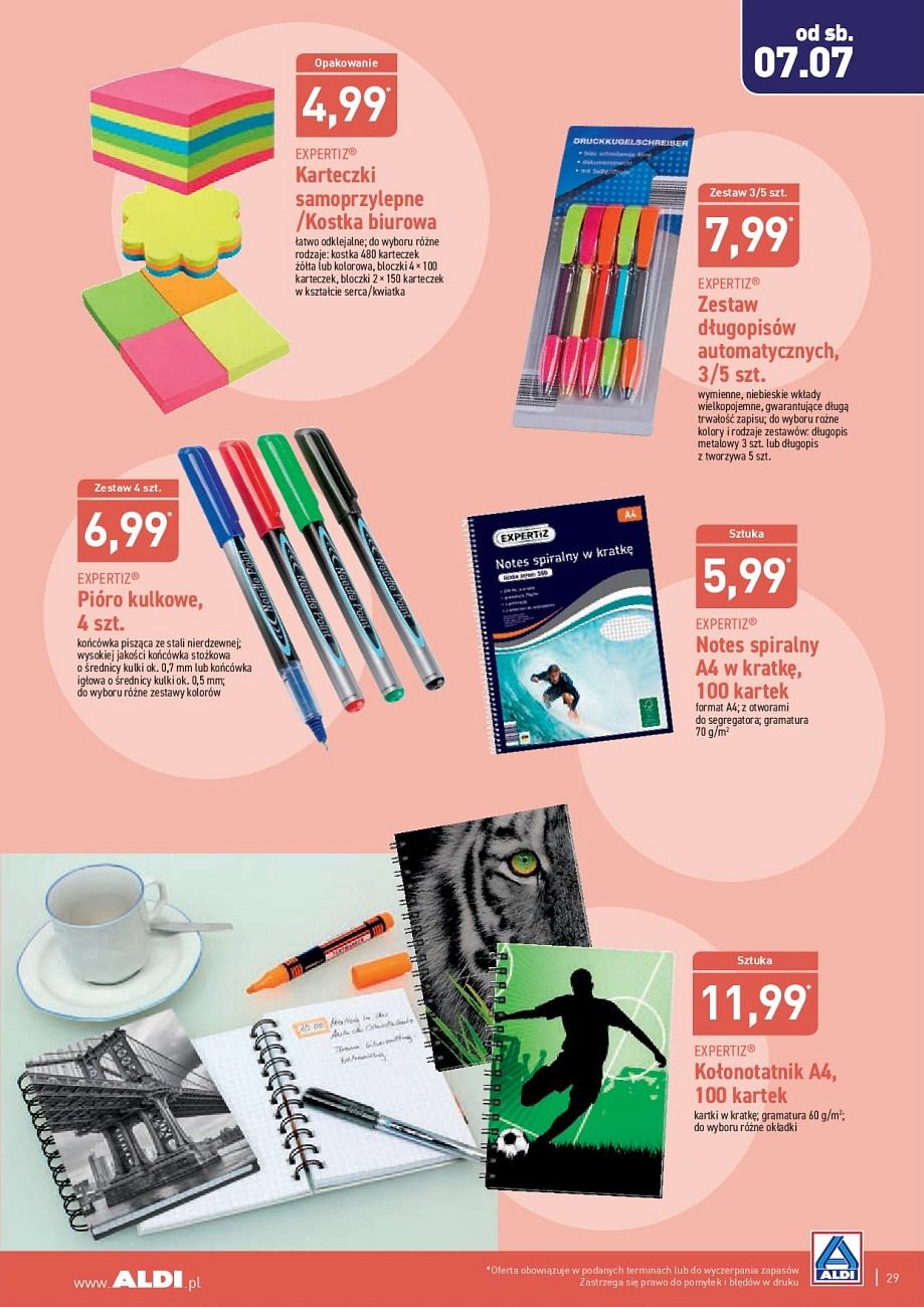 Gazetka promocyjna ALDI str. 29