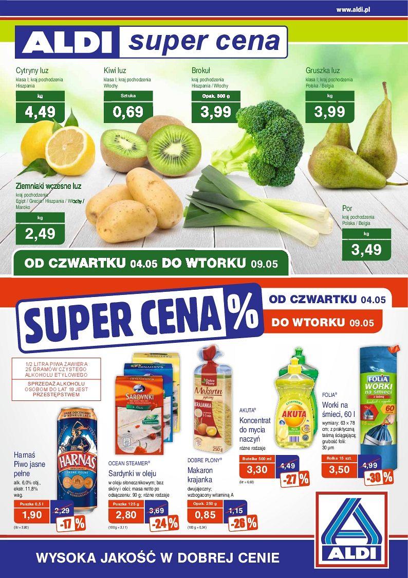 Gazetka promocyjna ALDI str. 1