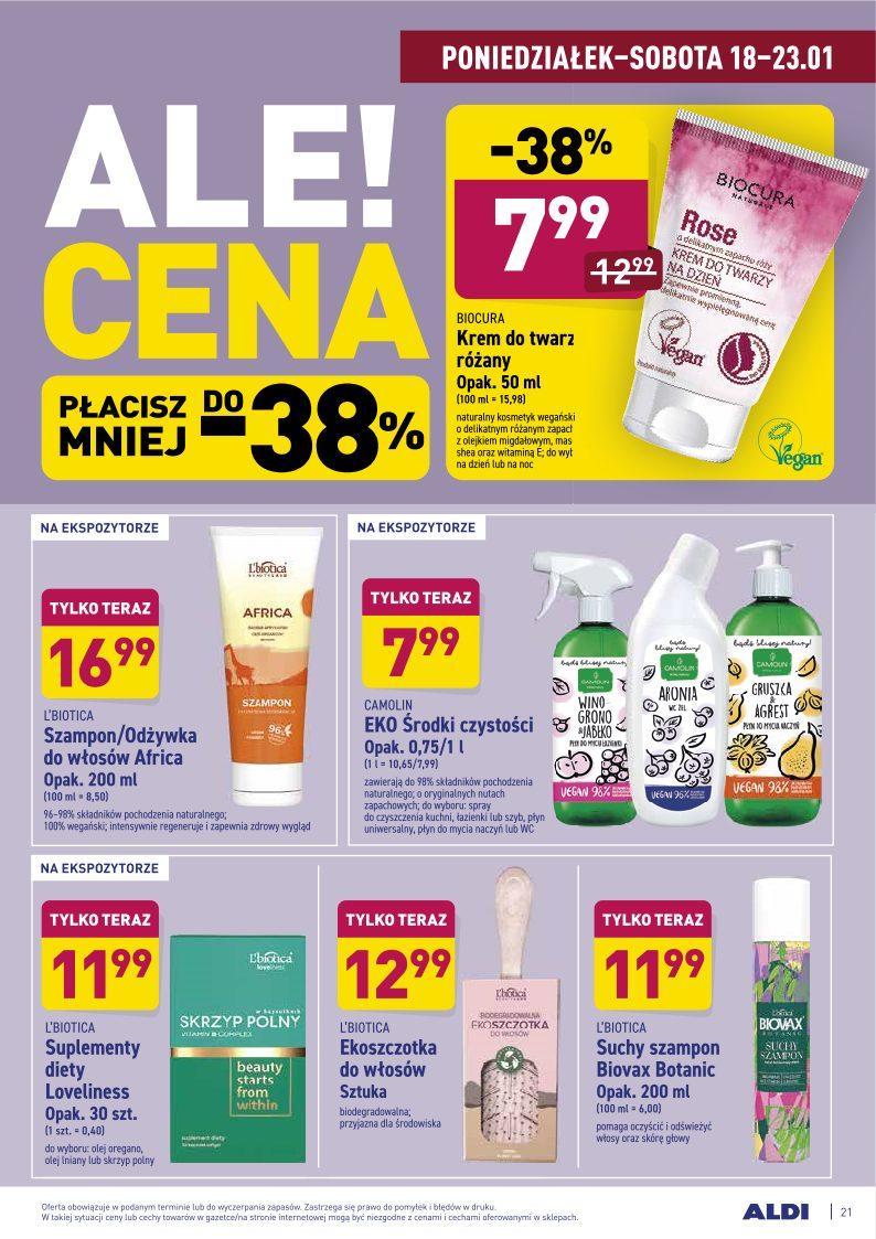 Gazetka promocyjna ALDI str. 21