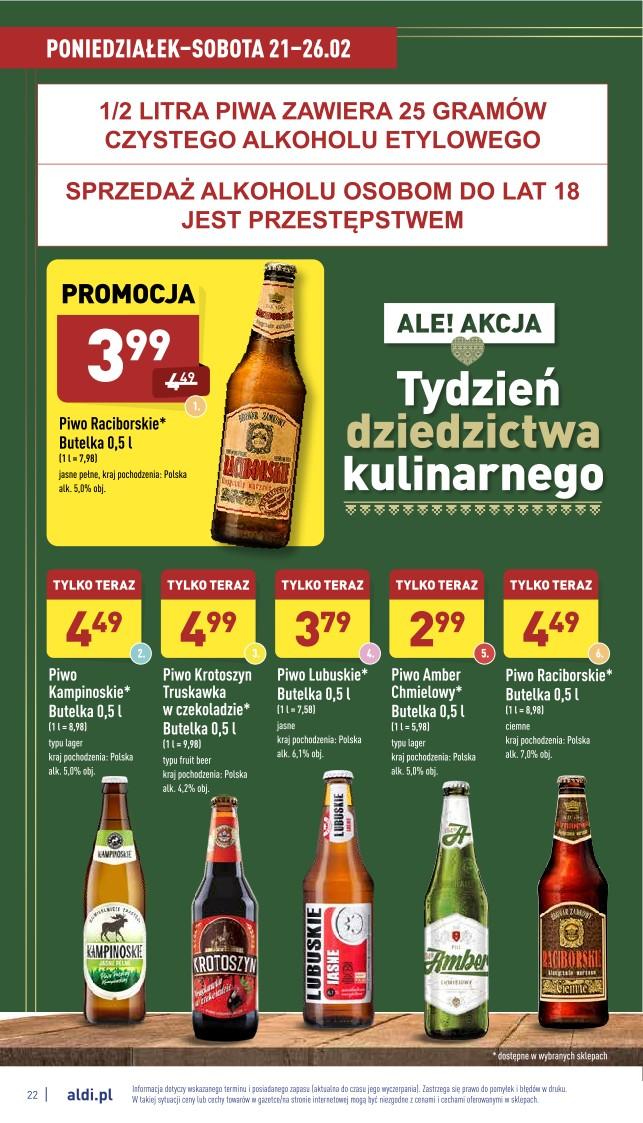 Gazetka promocyjna ALDI str. 22