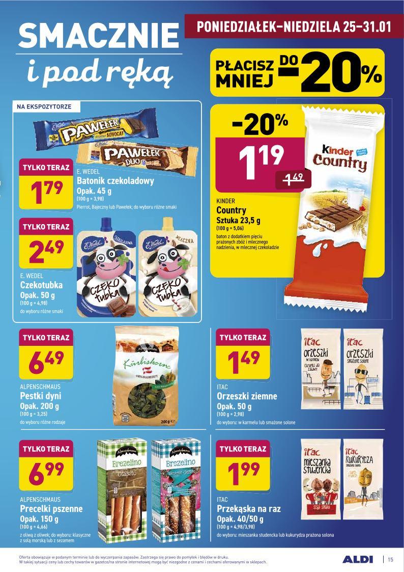 Gazetka promocyjna ALDI str. 15