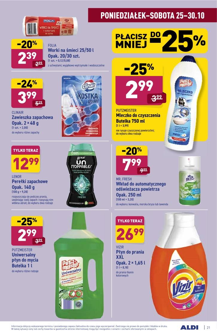 Gazetka promocyjna ALDI str. 21