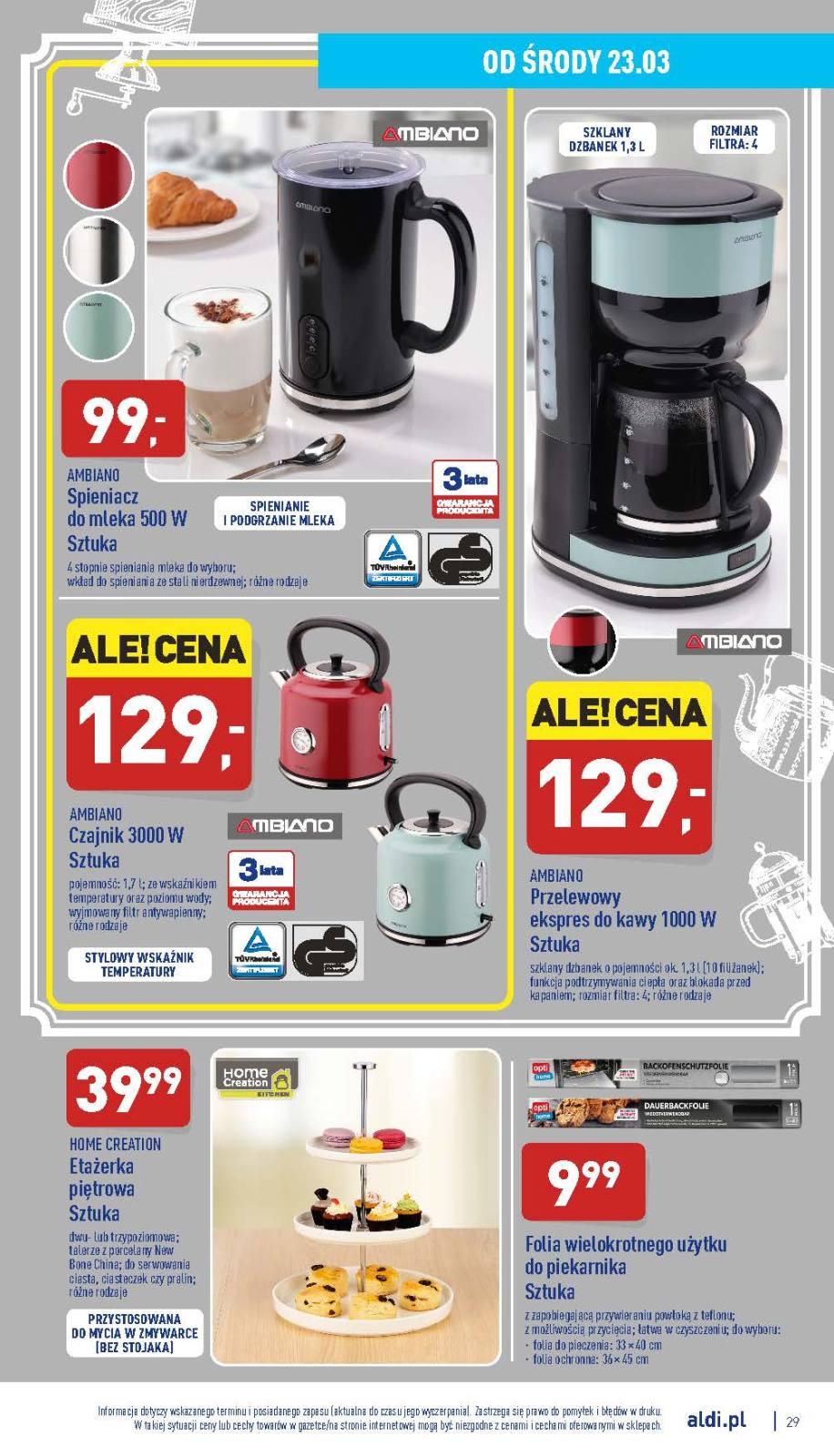Gazetka promocyjna ALDI str. 29