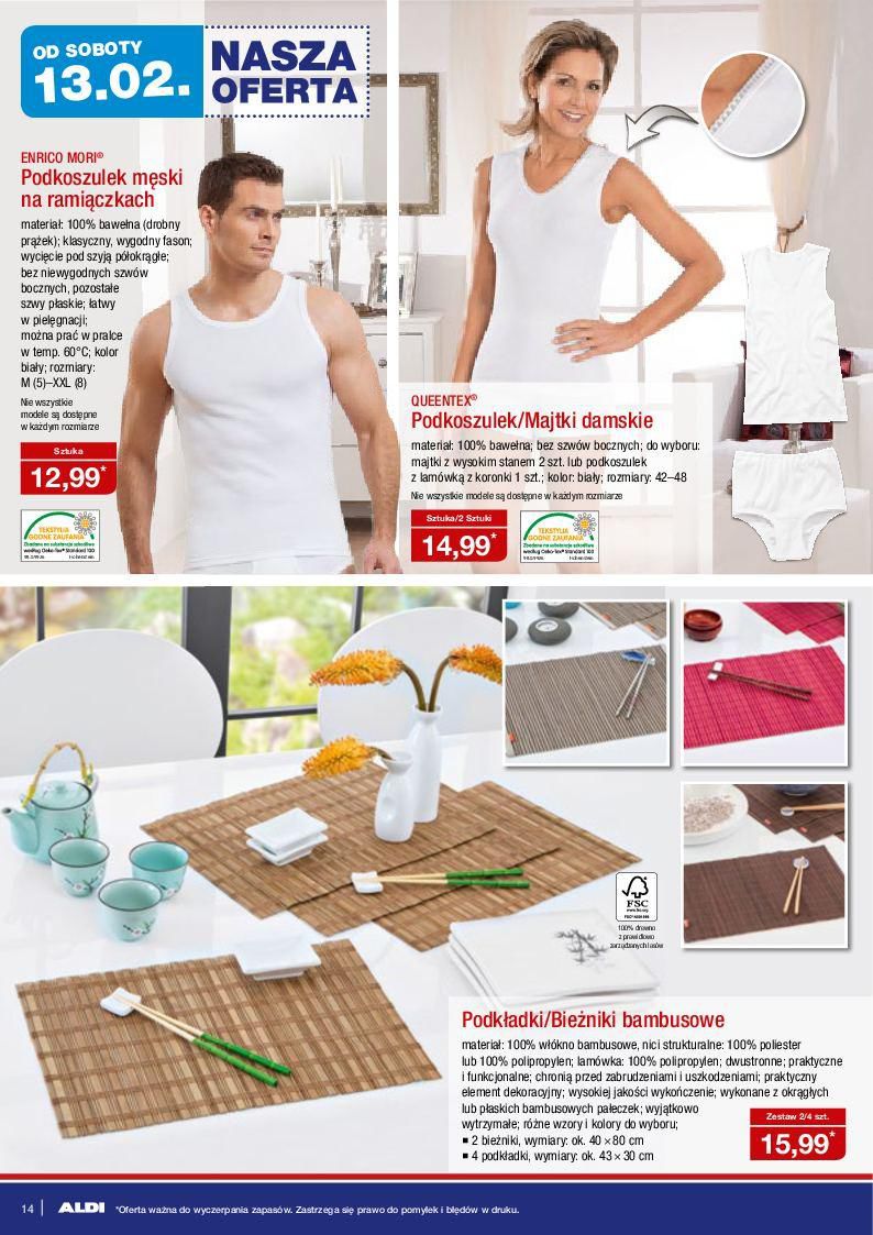 Gazetka promocyjna ALDI str. 14
