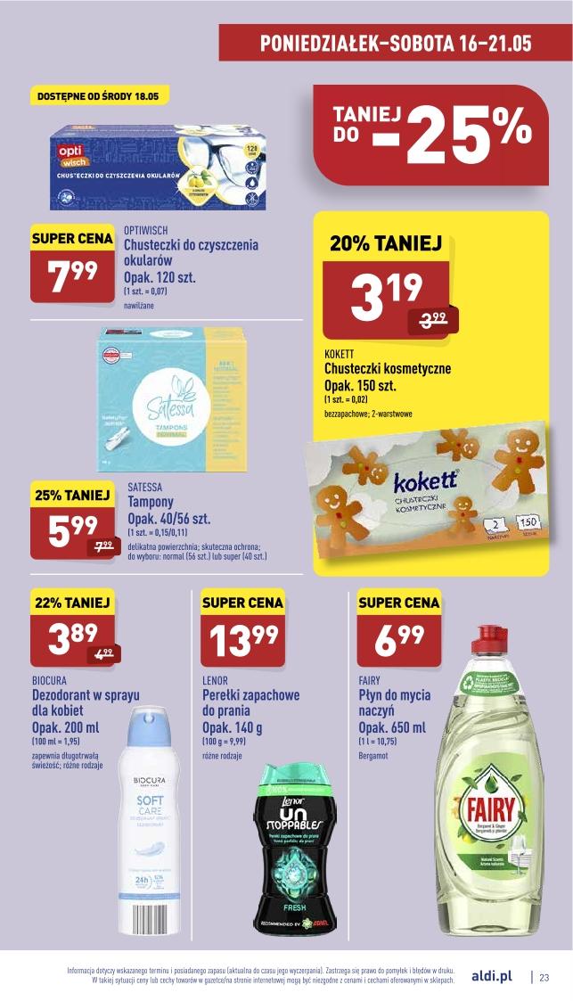 Gazetka promocyjna ALDI str. 23