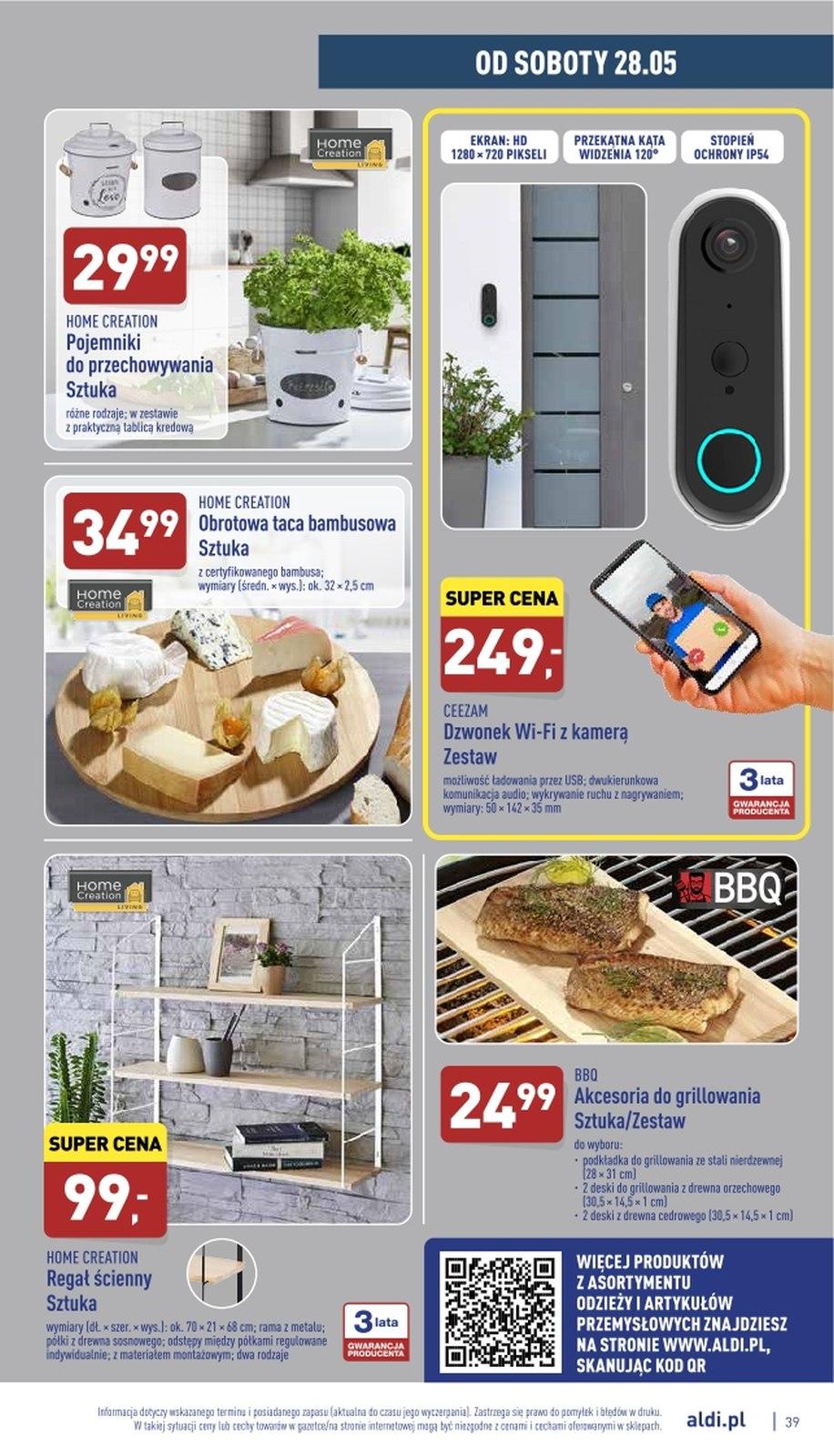 Gazetka promocyjna ALDI str. 39