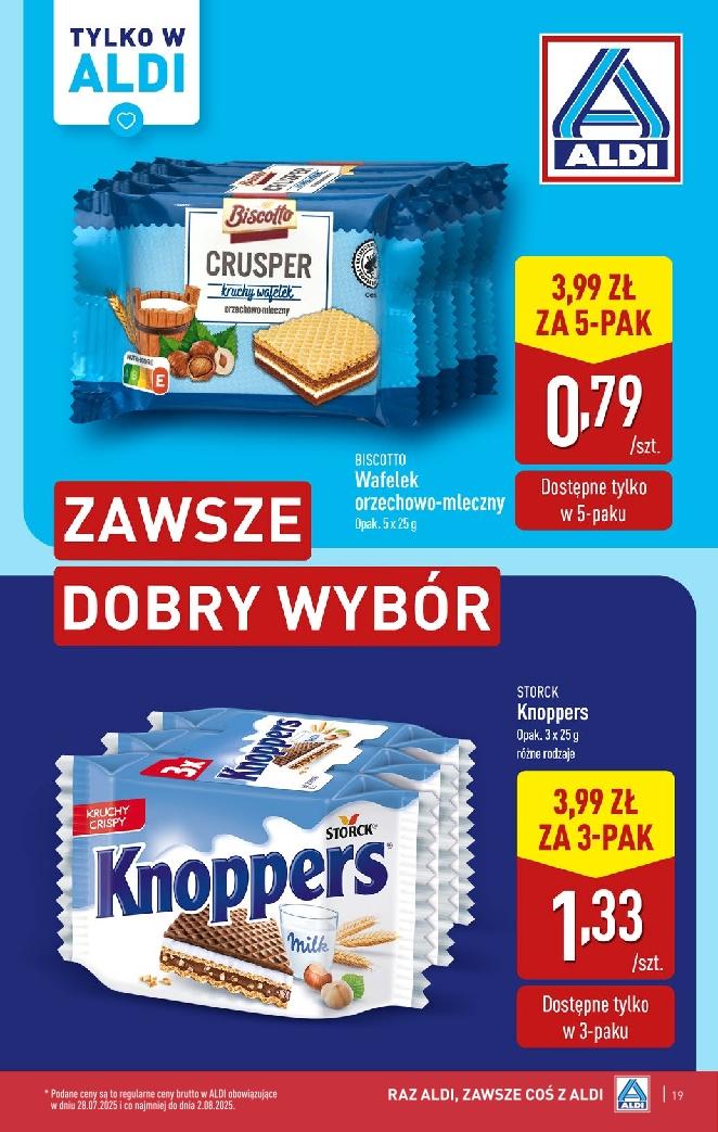 Gazetka promocyjna ALDI str. 19