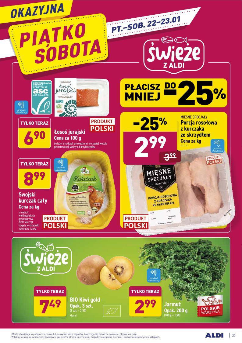 Gazetka promocyjna ALDI str. 23