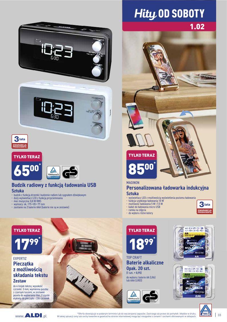 Gazetka promocyjna ALDI str. 33