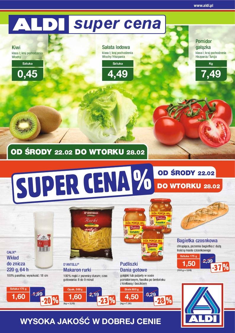 Gazetka promocyjna ALDI str. 1