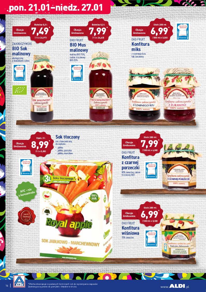 Gazetka promocyjna ALDI str. 16