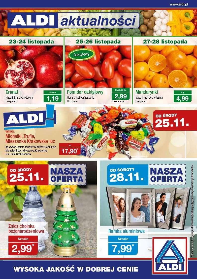 Gazetka promocyjna ALDI str. 1