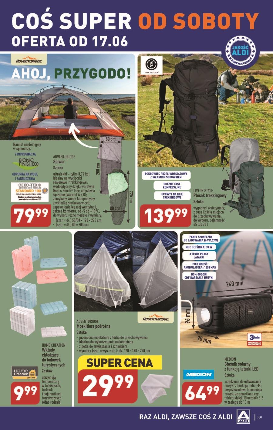 Gazetka promocyjna ALDI str. 39