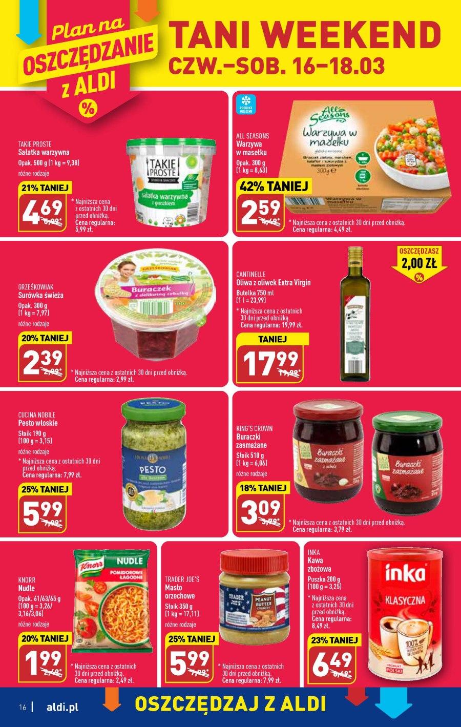 Gazetka promocyjna ALDI str. 16