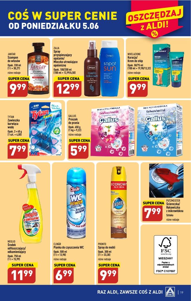 Gazetka promocyjna ALDI str. 19