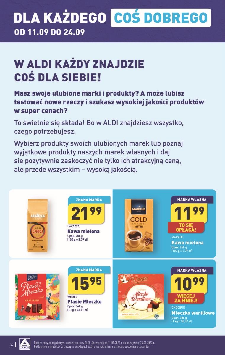 Gazetka promocyjna ALDI str. 16