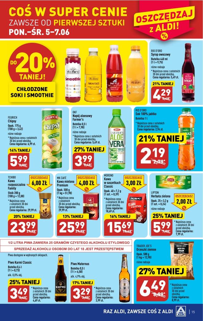 Gazetka promocyjna ALDI str. 15