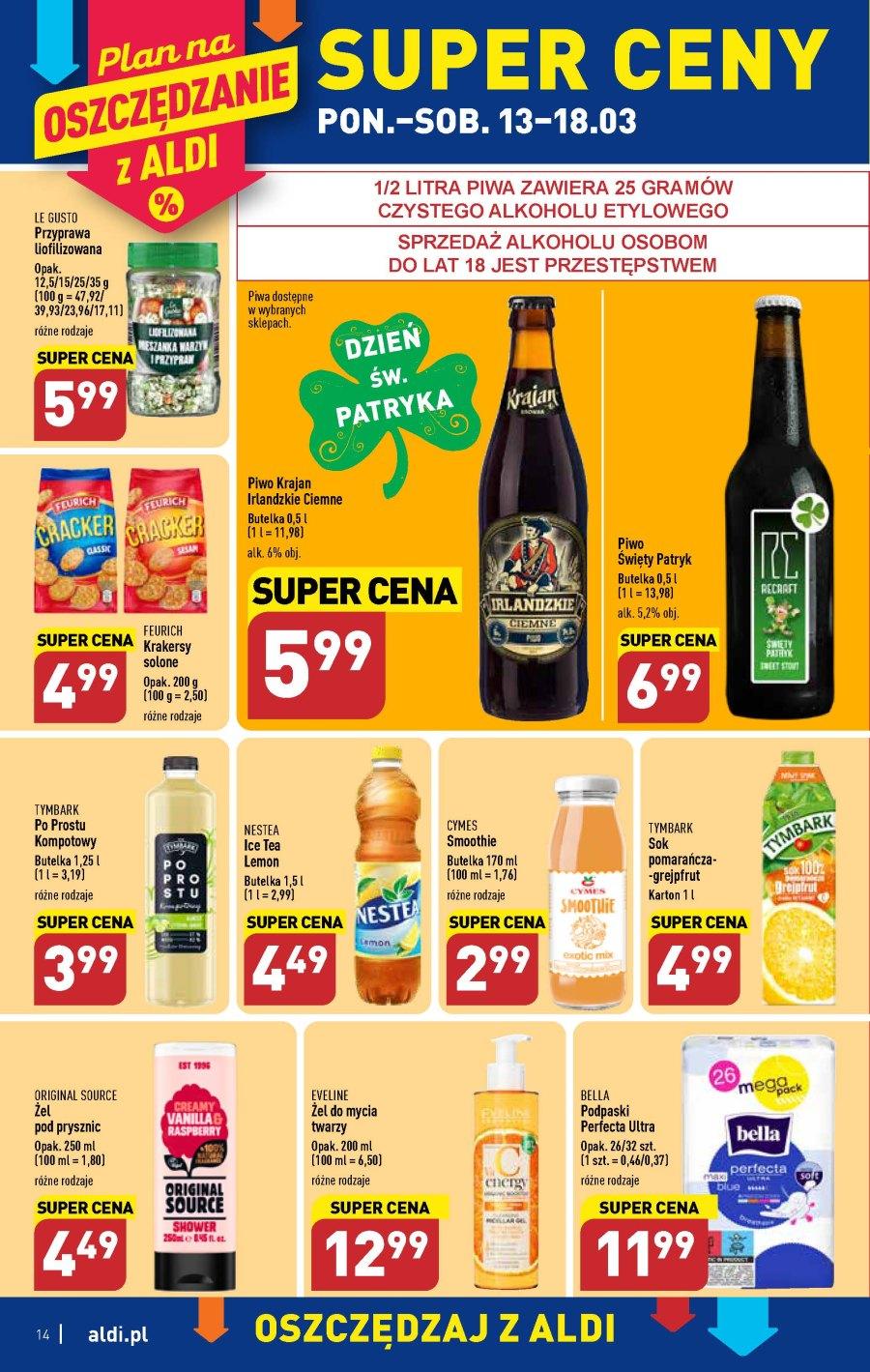 Gazetka promocyjna ALDI str. 14