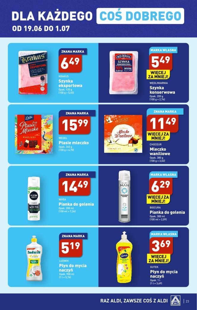 Gazetka promocyjna ALDI str. 23