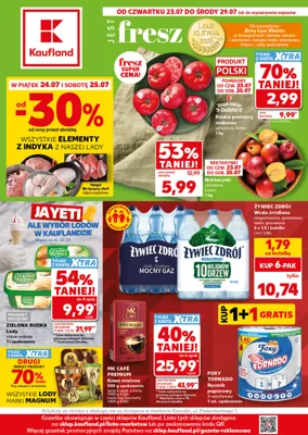 Kaufland gazetka - od 23/07/2026 do 29/07/2026