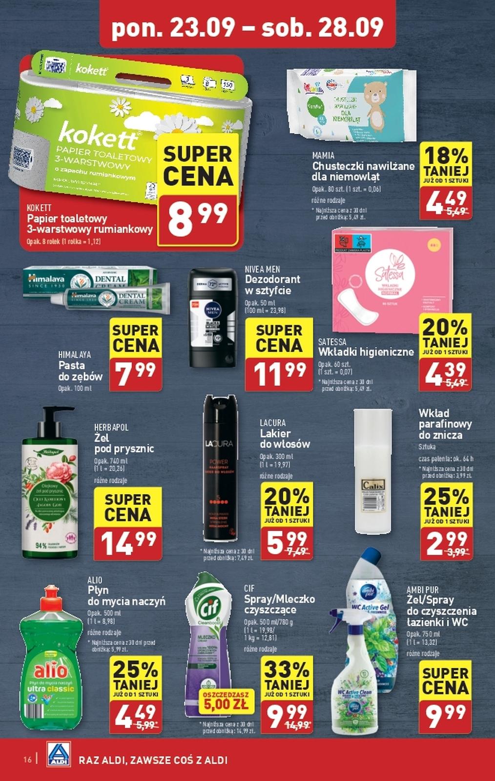 Gazetka promocyjna ALDI str. 16
