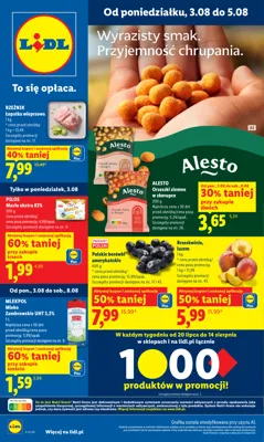 Lidl gazetka - od 03/08/2026 do 05/08/2026